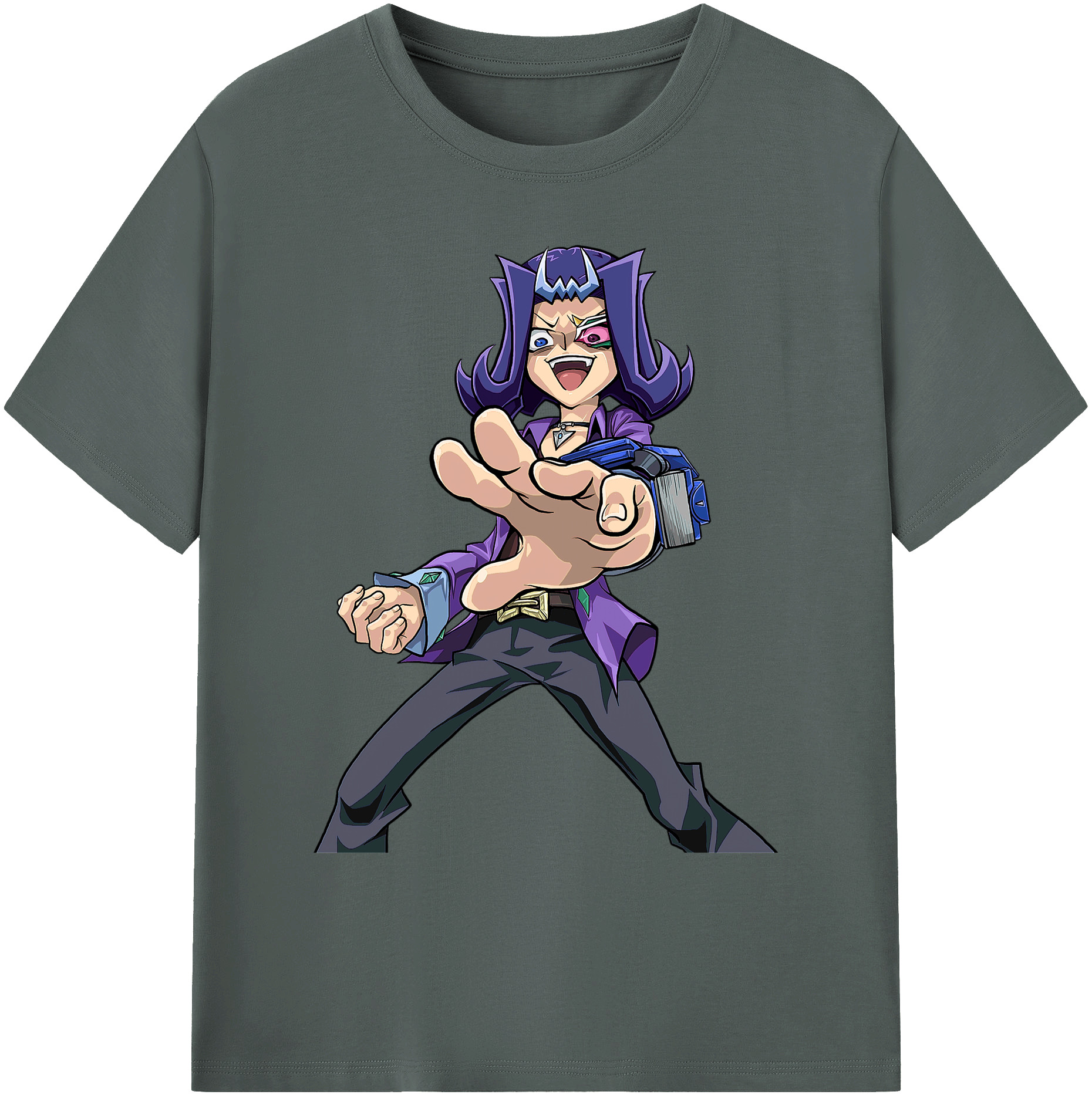 遊☆戯☆王 Yu-Gi-Oh! 綿100％ メンズ半袖Tシャツ｜肌触りやわらか＆通気性